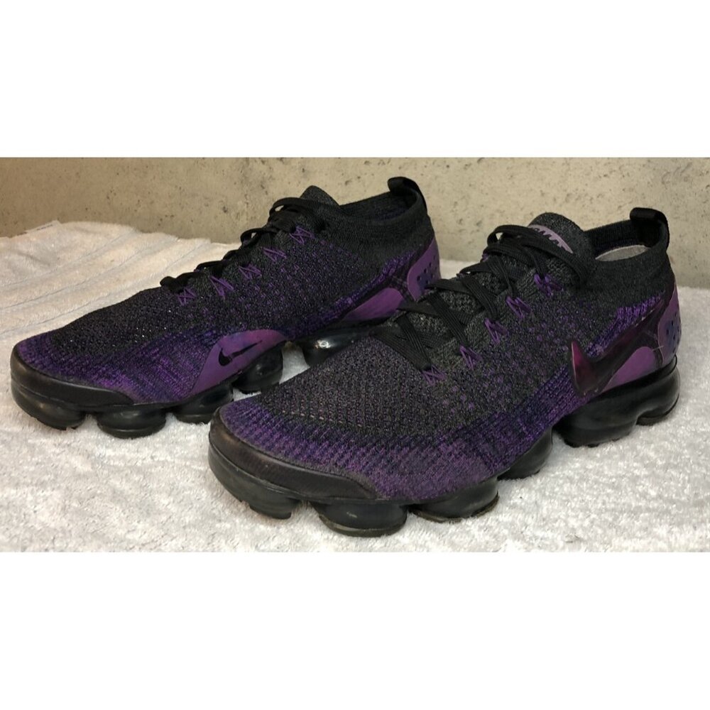 Nike Air VaporMax Flyknit 2 Night Purple Mens Running Shoes 942842-013 Size 10